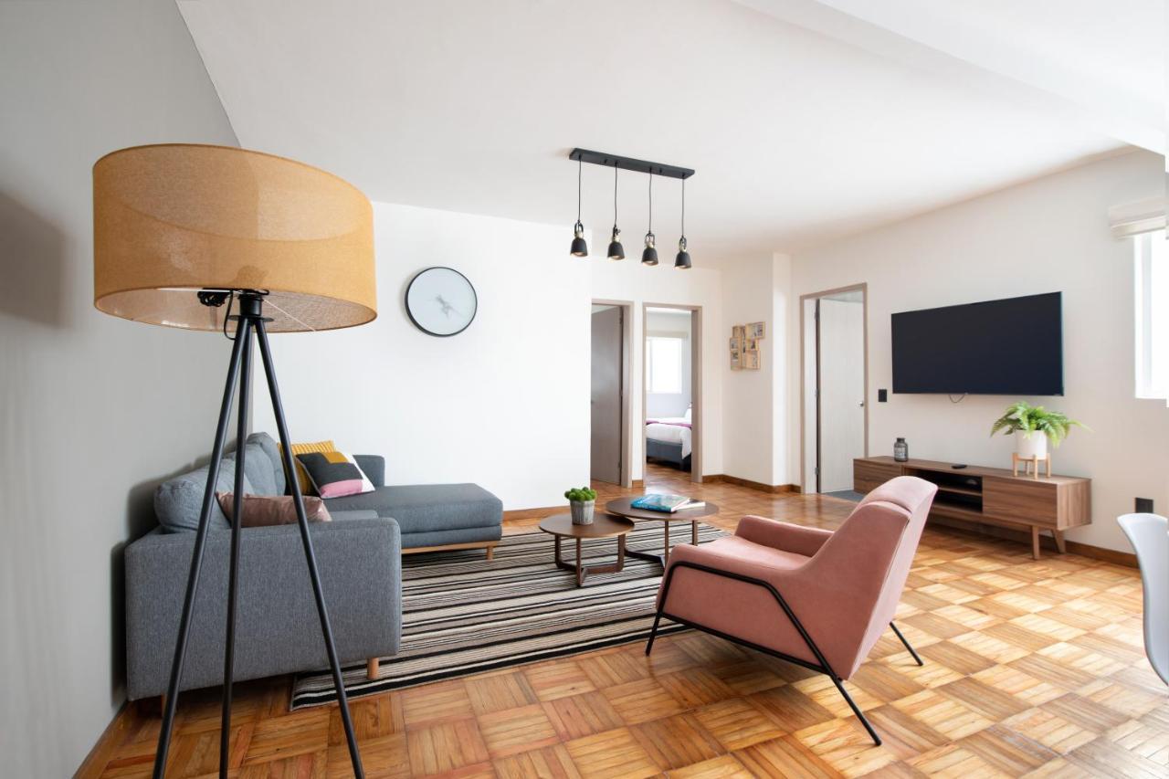 D.4 Acogedor Departamento En La Iconica Roma Norte Mexikóváros Kültér fotó