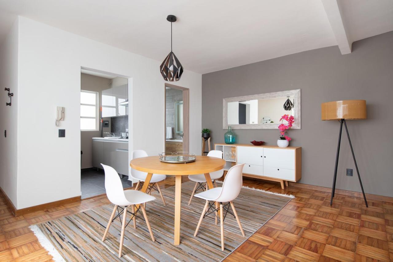 D.4 Acogedor Departamento En La Iconica Roma Norte Mexikóváros Kültér fotó